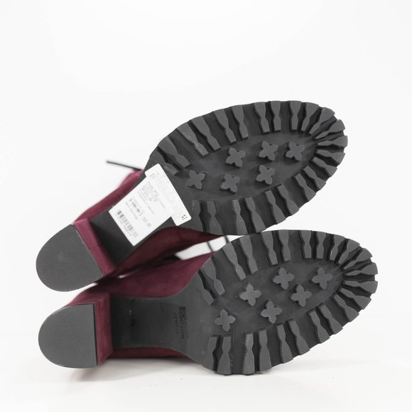 Stuart Weitzman Shackleton Round Toe Suede Boots - Picture 12 of 14